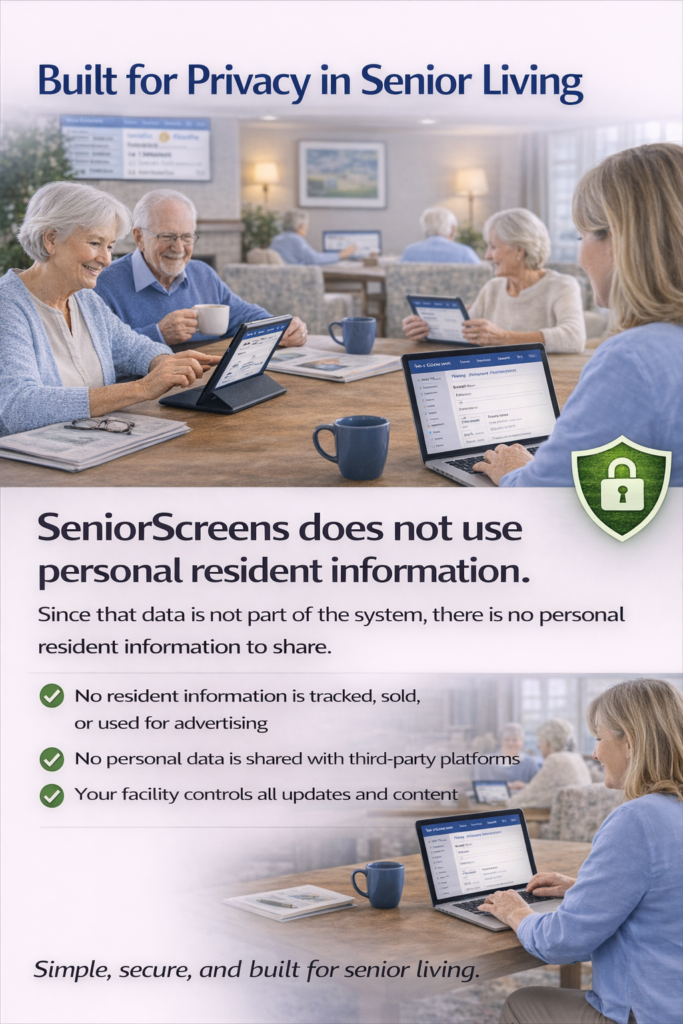 Privacy for senior living